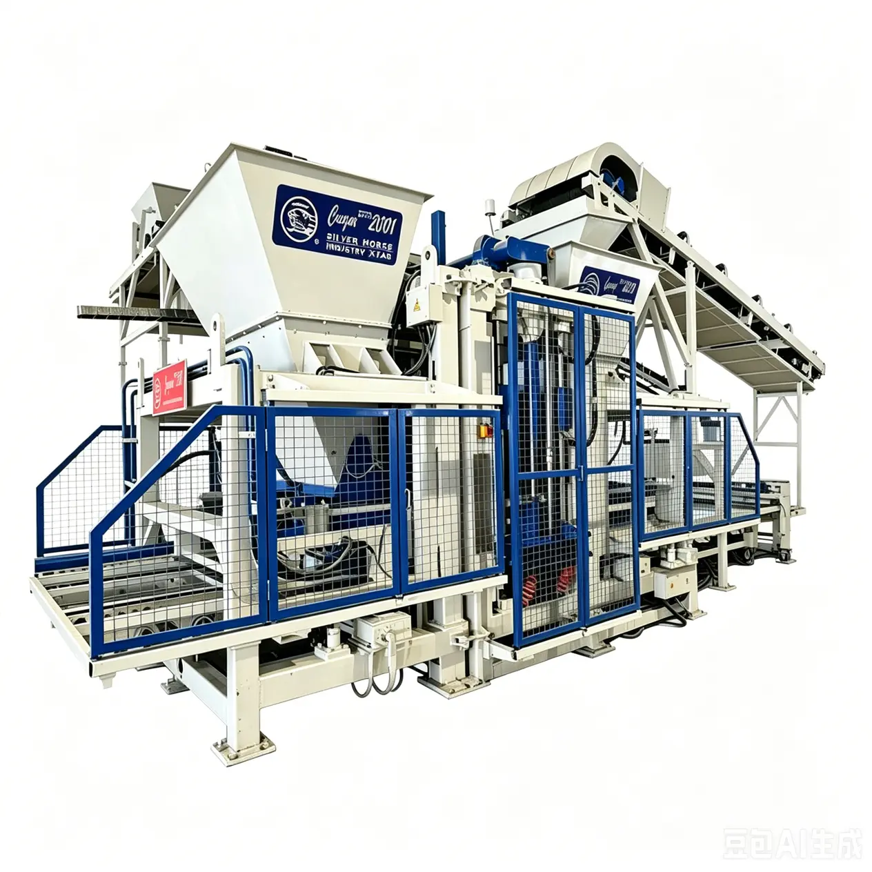 QFT9-16 Vibrationsformande blockmaskin